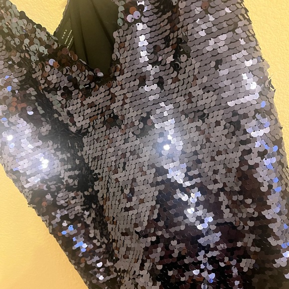 Zara Trf Sequin Tank Top  Size XS - Picture 2 of 5